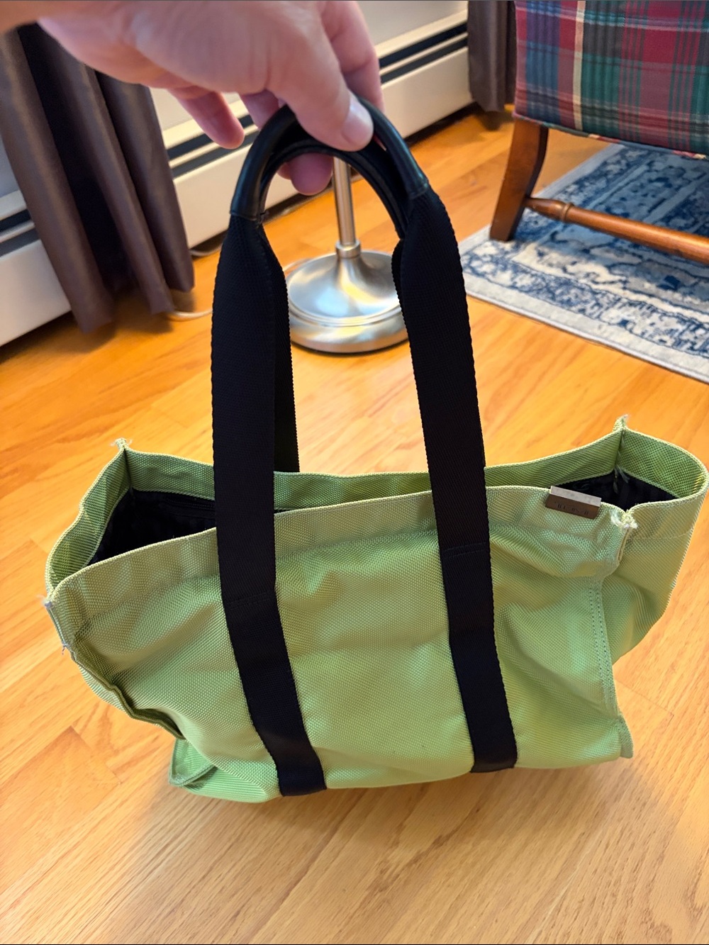 Tumi Green Tote Bag